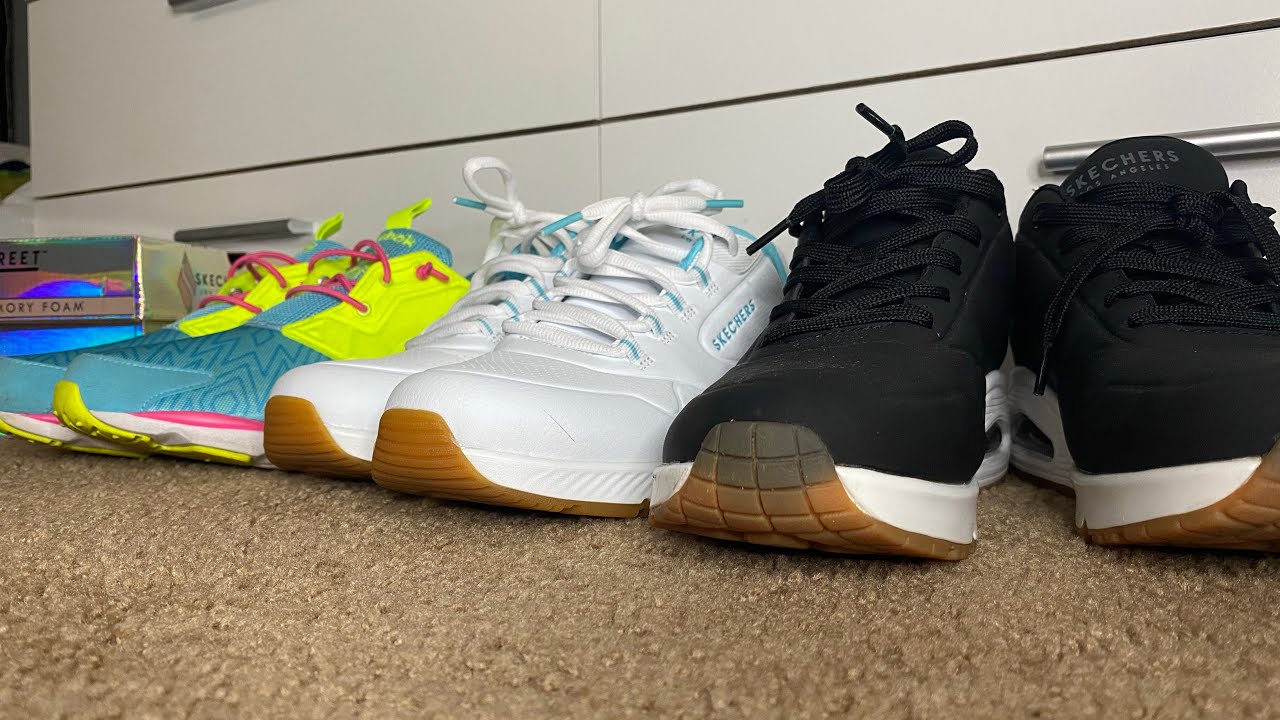 Shoe Review and Haul | Skechers Uno and Reebok