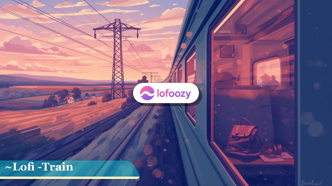 “Lofi Train 🚆 Calm Ride Beats for Study, Focus & Night Travel” #travel #train #lofi