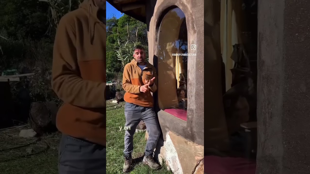 Las ventanas de mi Casa! #bioconstrucci&oacute;n #naturaleza #arquitecturabioclimatica