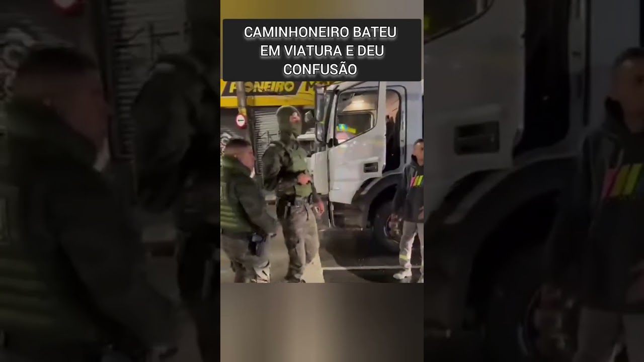 A SORTE DO CAMINHONEIRO QUE O PATRÃO ESTAVA JUNTO E FILMOU TUDO 