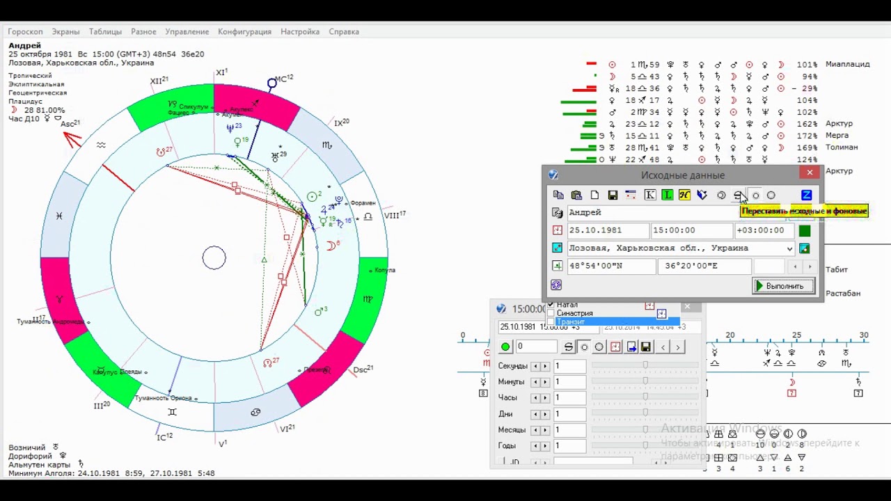 Разбор соляра (брак, покупка жилья, учеба, работа)