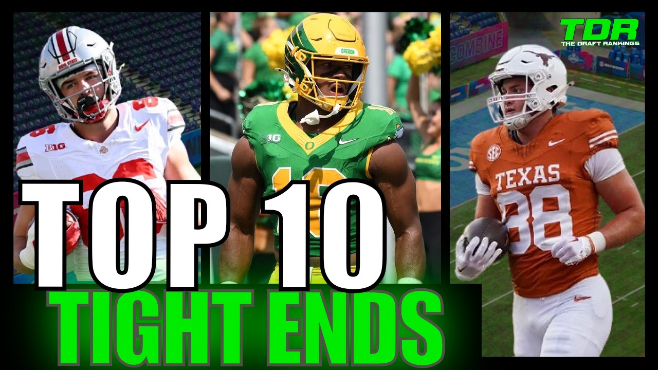Cody Carpentier's 2026 NFL Draft TE Rankings