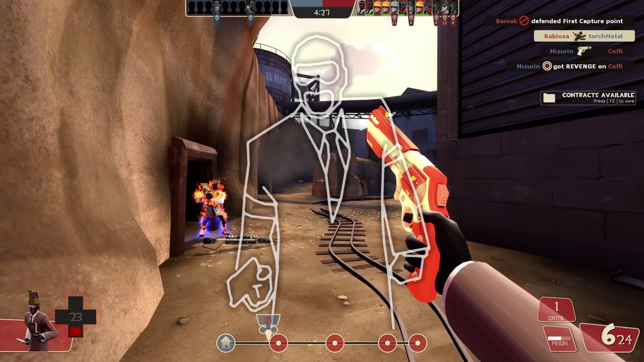 Team Fortress 2 Spy Gameplay