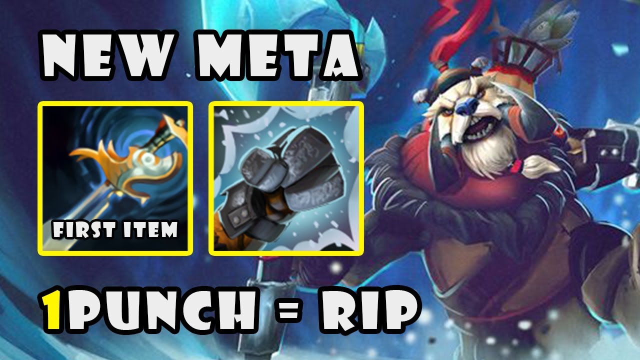 WTF Tusk Plays Mid 1Punch = Deleted with New Meta First Item Echo Sabre | Dota 2 Gameplay 7.40