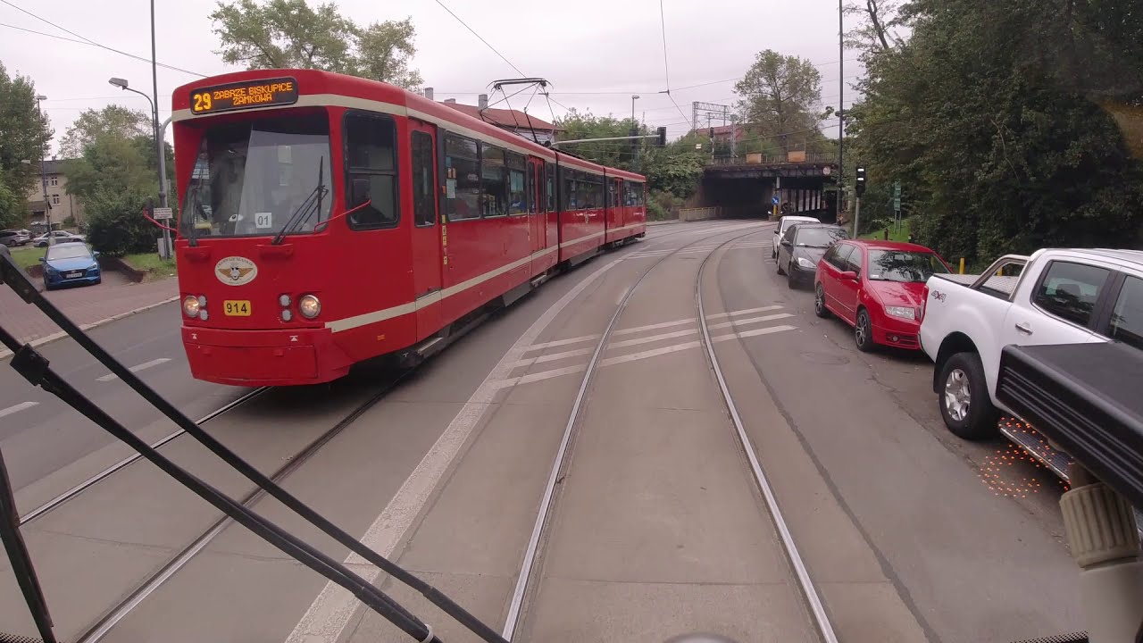 Tramwaje Śląskie - Linia 3 | Zabrze Mikulczyce Pętla - Zabrze Makoszowy Pętla | CABVIEW