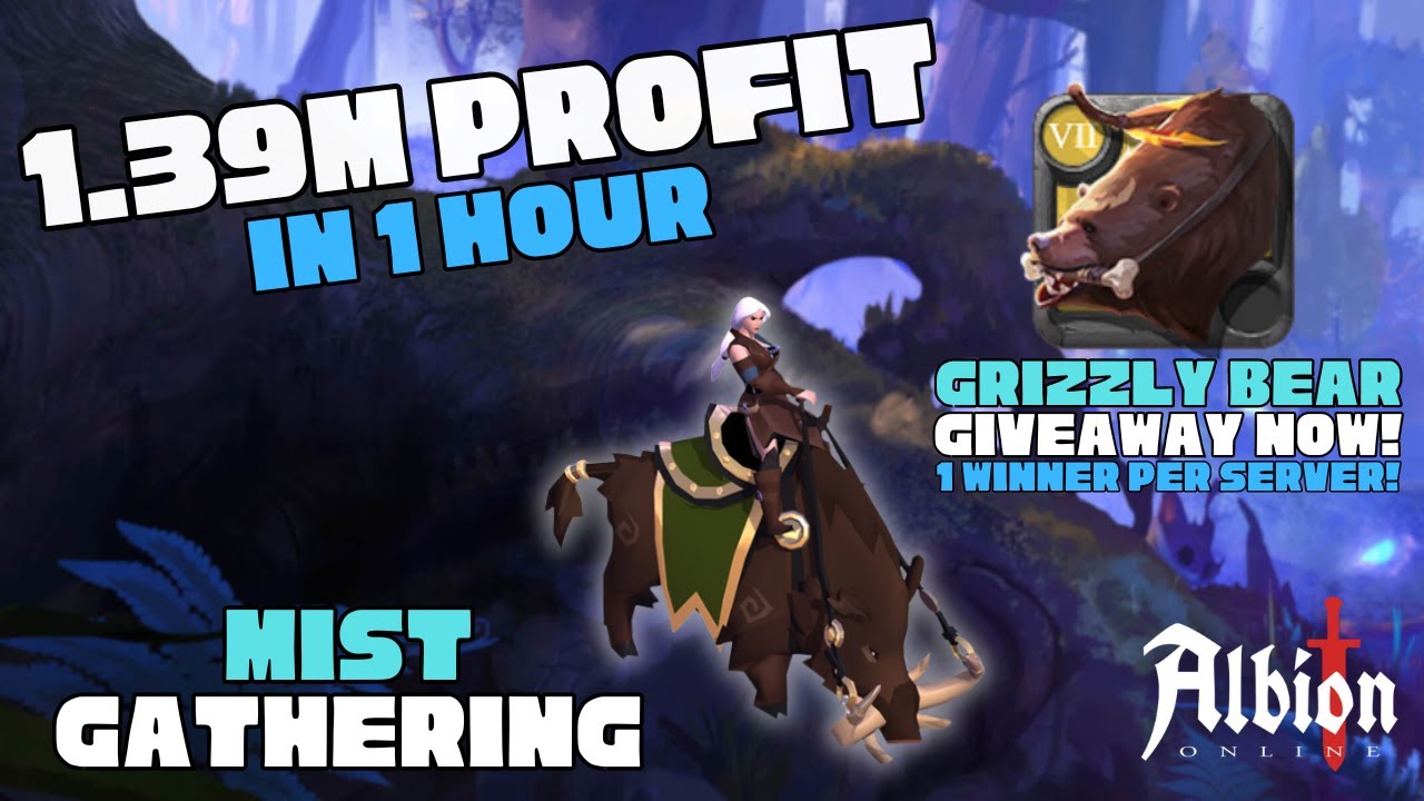 Mist Gathering | 1.39m in 1hr | Albion Online