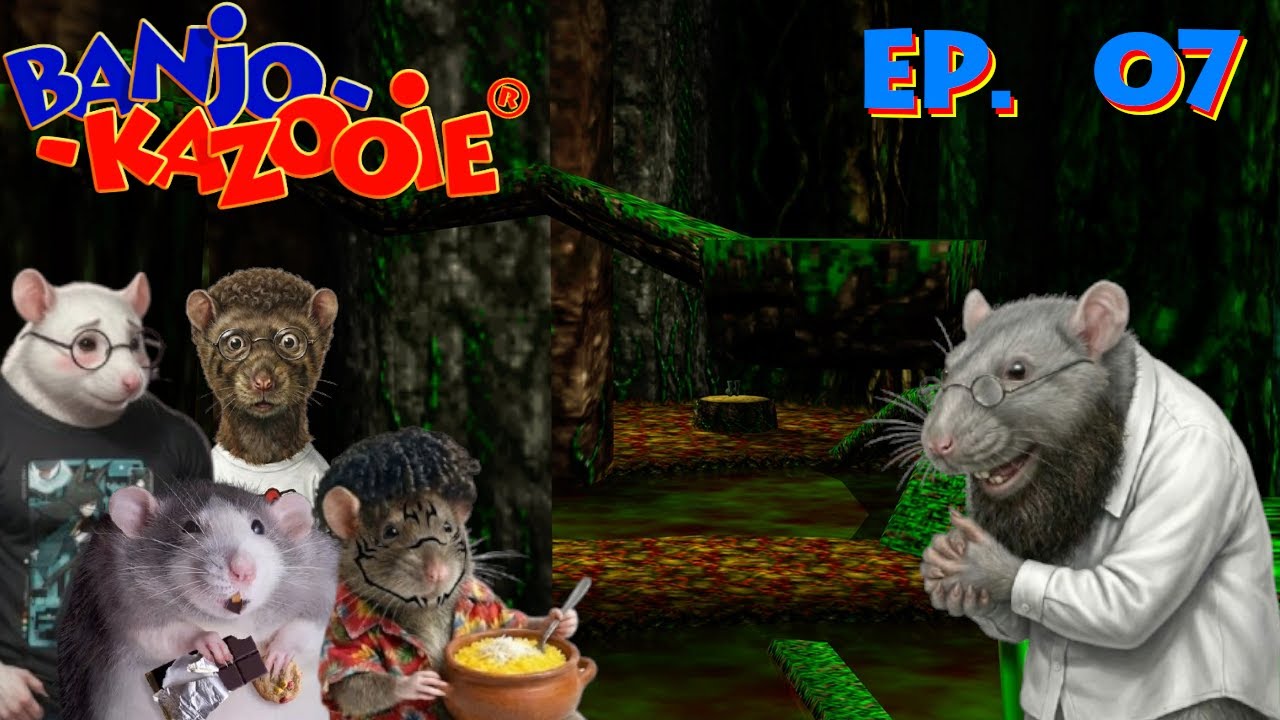 Jaré e as minhoquinhas rosadas e amareladas - Banjo Kazooie - EP 7