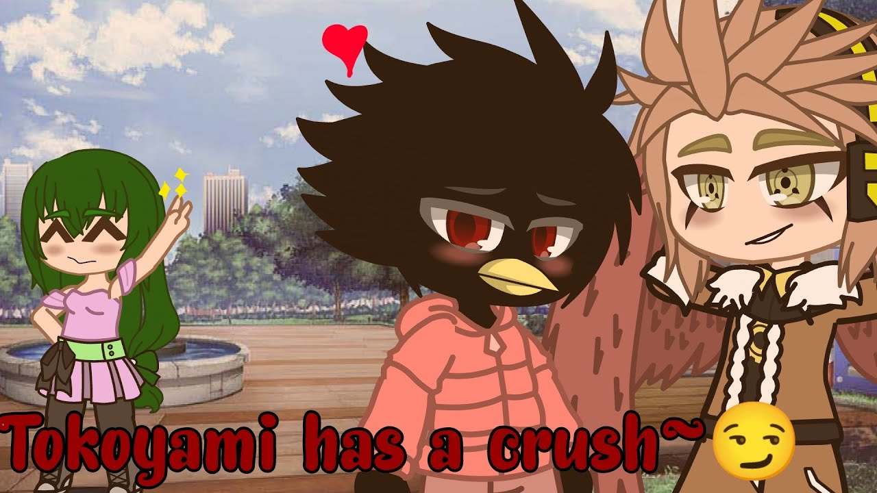 “Someones got a crush~”•Tsu x Tokoyami•short skit
