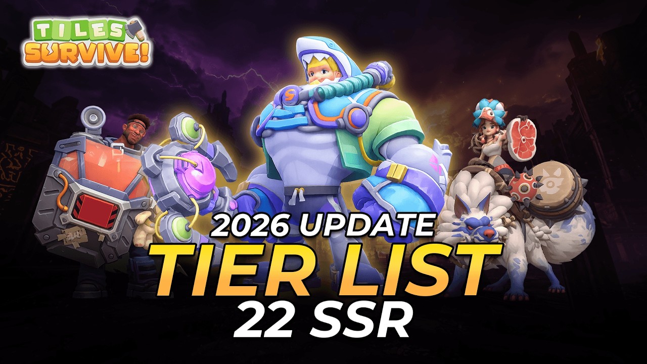 Tiles Survive SSR Tier List 2026 &mdash; Semua 22 Hero Diranking Pakai Data Skill Aktual!