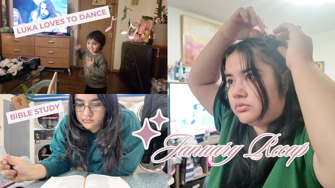 January Recap | Forgot to upload my Vlogs | Decided to Combine them
