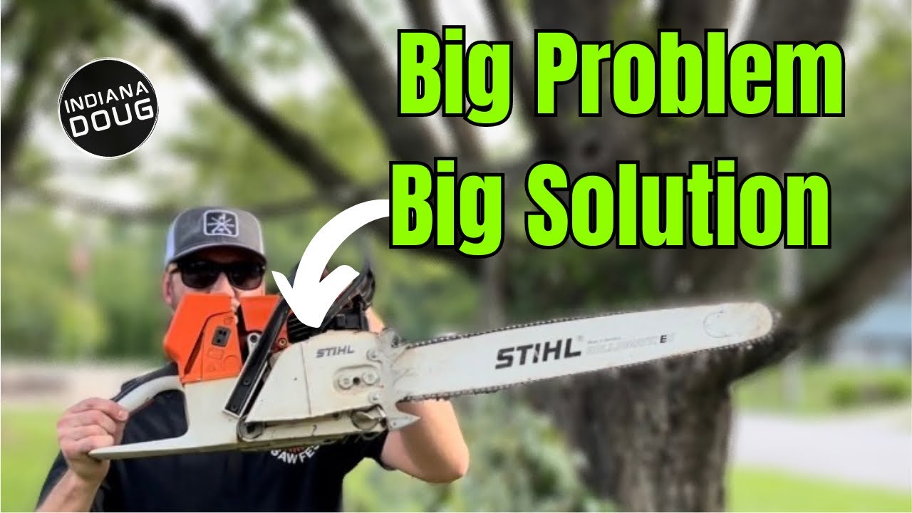 Stihl 064 was needed for a buddy’s huge tree job!