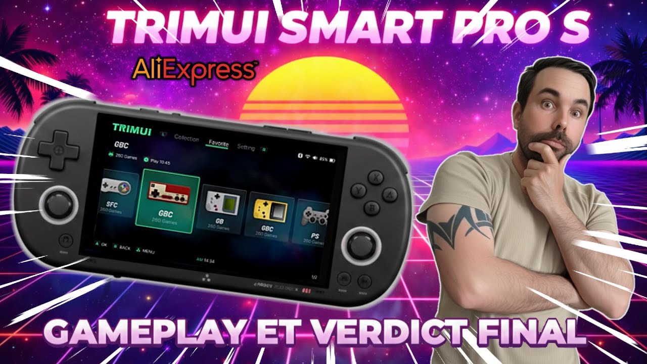 TrimUI Smart Pro S : IMBATTABLE en rapport qualité/prix ? (verdict final et Gameplay) #aliexpress