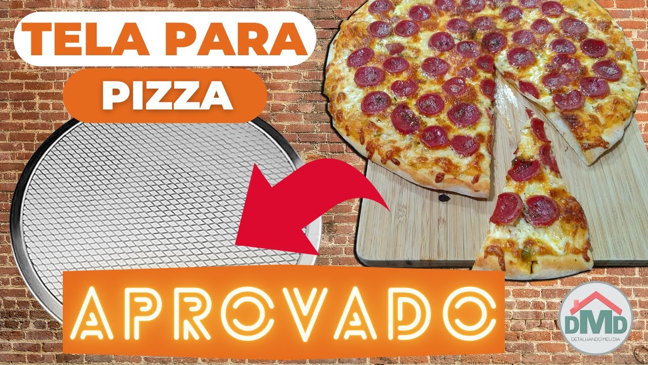 Tela Para Pizza - Aprovada - Receita e Resultado