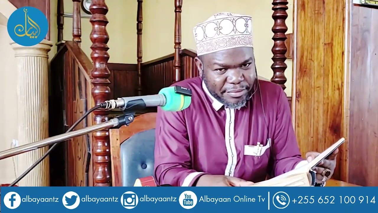DARSA TAFSIRI YA QUR' AAN SURATUL AL-ANAM   - ALHAJ DKT. MUSTAFA RAJABU SHEIKH WA MKOA DODOMA #pt 02