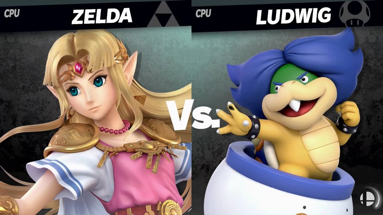 Super Smash Bros. Ultimate - Zelda vs Ludwig