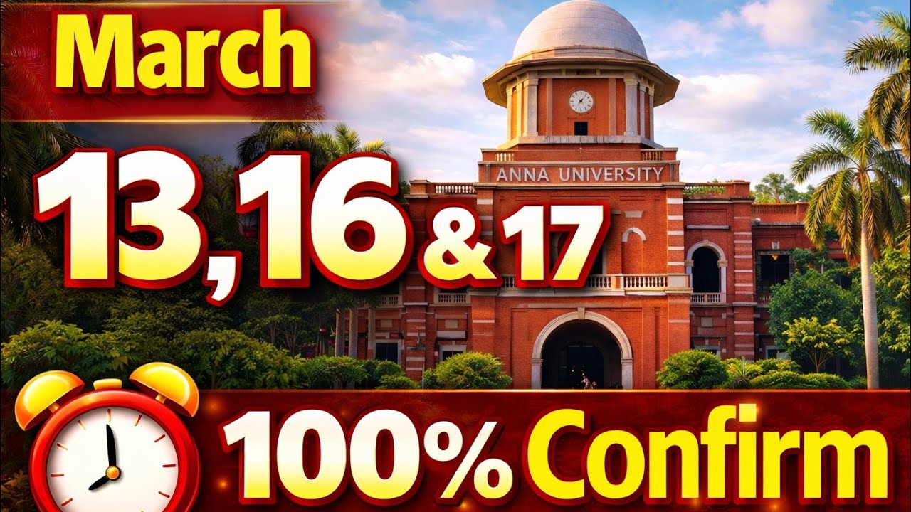 Anna University Nov/Dec semester exam result march 13th🎉💯💐