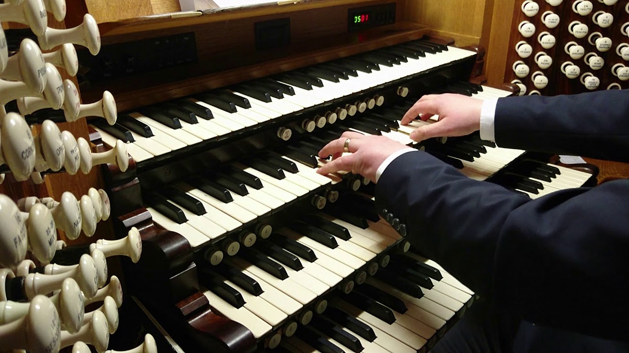 Edward Taylor plays the Second Benedictus by A. Rowley