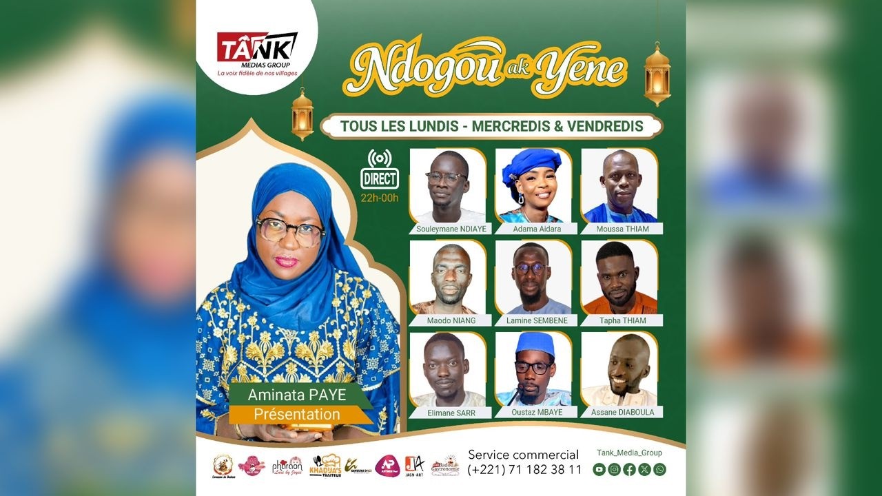 🔴[DIRECT] Ndogou Ak Yene du 25/02/2026 : présenté par Amyna PAYE et sa team…..
