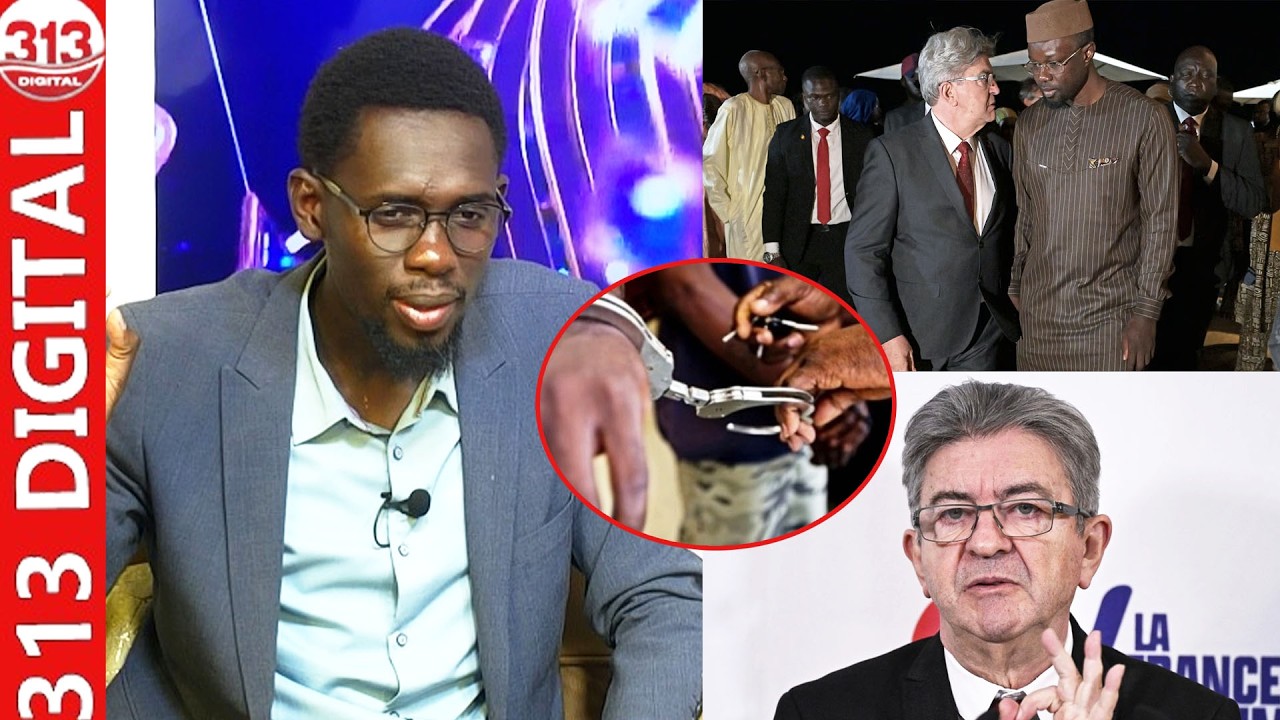 Dernière min: Aff PCD, le Journaliste Sandra arrêté, Colère de Jean L. Melanchon sur Sonko, Daouda D