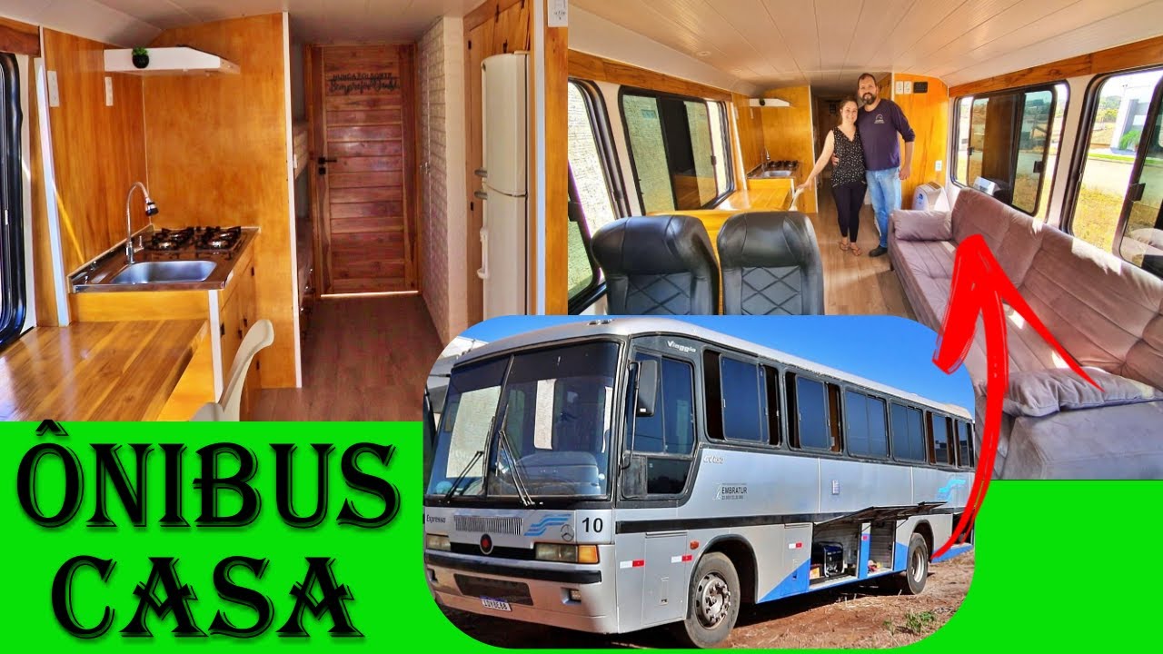 TRANSFORMARAM o ÔNIBUS numa CASA DE RODAS - MOTORHOME ARTESANAL T2 ep 23