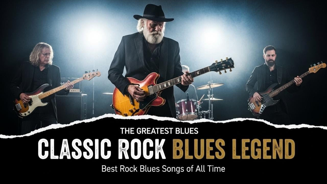 Eric Clapton, ZZ Top, Muddy Waters, Jimi Hendrix, BB King – Blues Rock Icons Collection