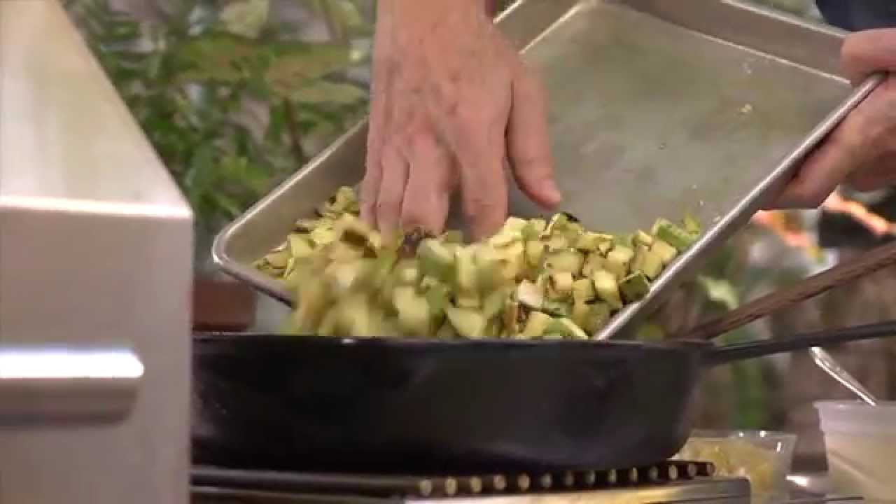 Tacos: Creamy Roasted Poblano, Corn and Zucchini