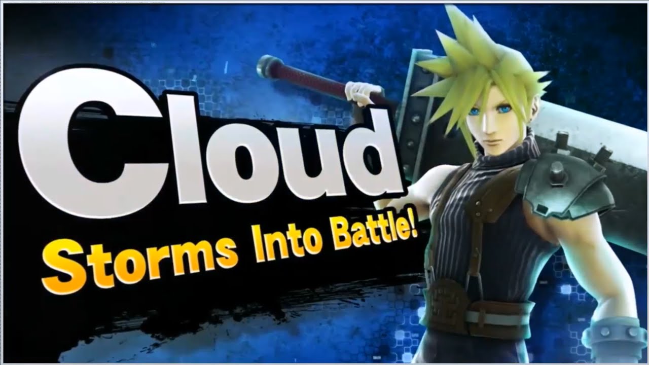 Cloud Super Smash Bros. Wii U & 3DS Live Reaction (Nintendo Direct)