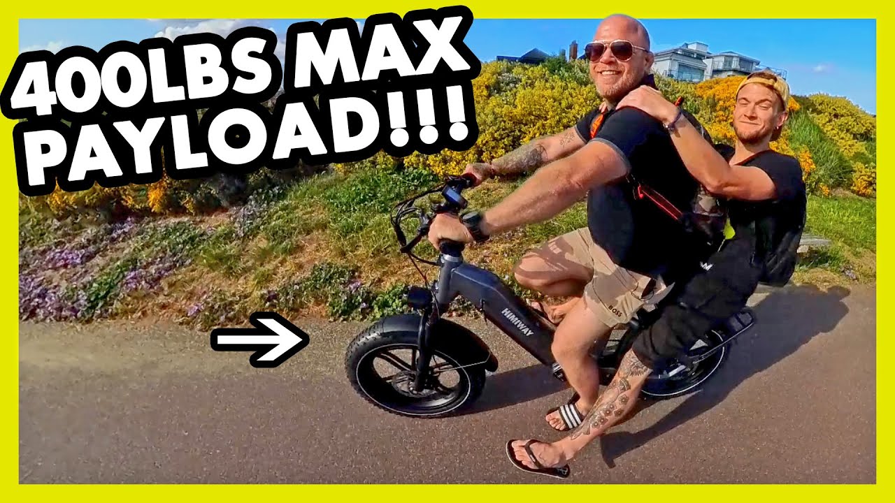 CAN THIS 250W CARGO E-BIKE, CARRY 400LBS?