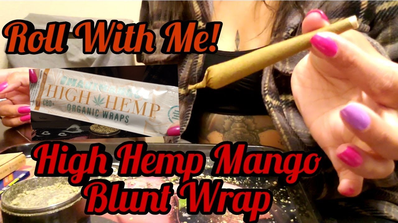 HOW TO ROLL HIGH HEMP BLUNT WRAP CONE