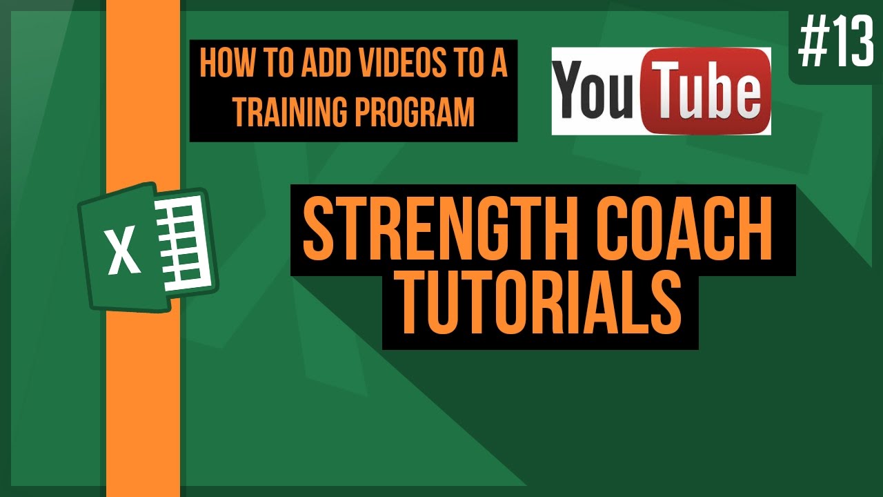 Add Videos to Your Workout Spreadsheet | Strength Coach Tutorials #13