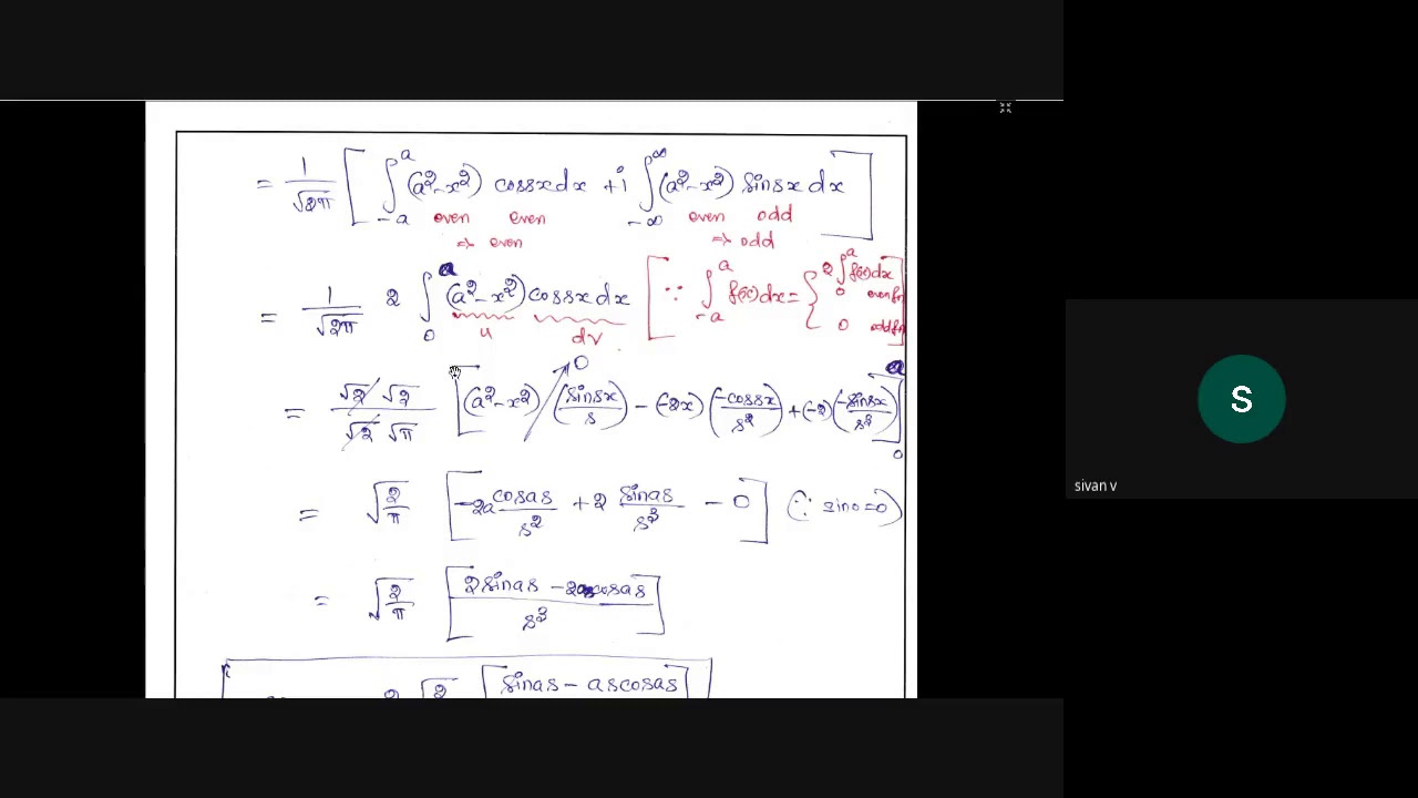 MA8353 TPDE SIVAN V SIMPLE FUNCTIONS OF FOURIER TRANSFORM 9 11 2020 5