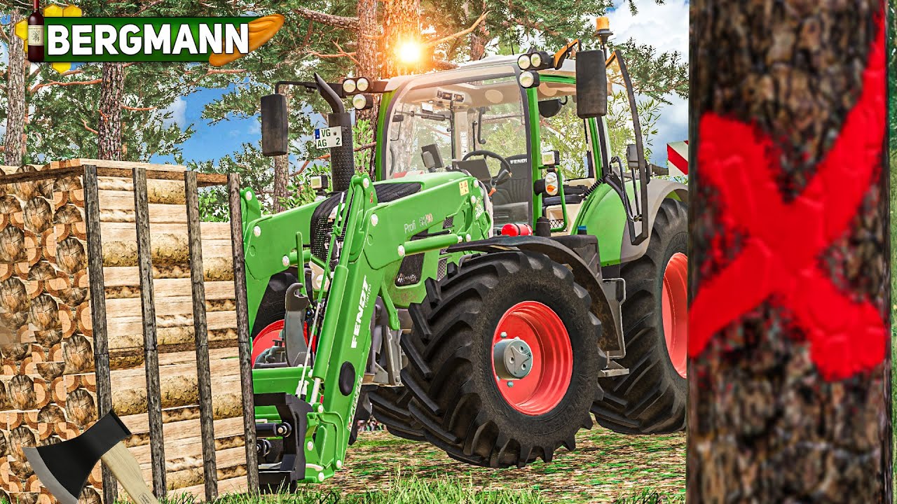 LS19 HOF BERGMANN #163: Brennholz machen und meine Meinung zum LS22! | FARMING SIMULATOR