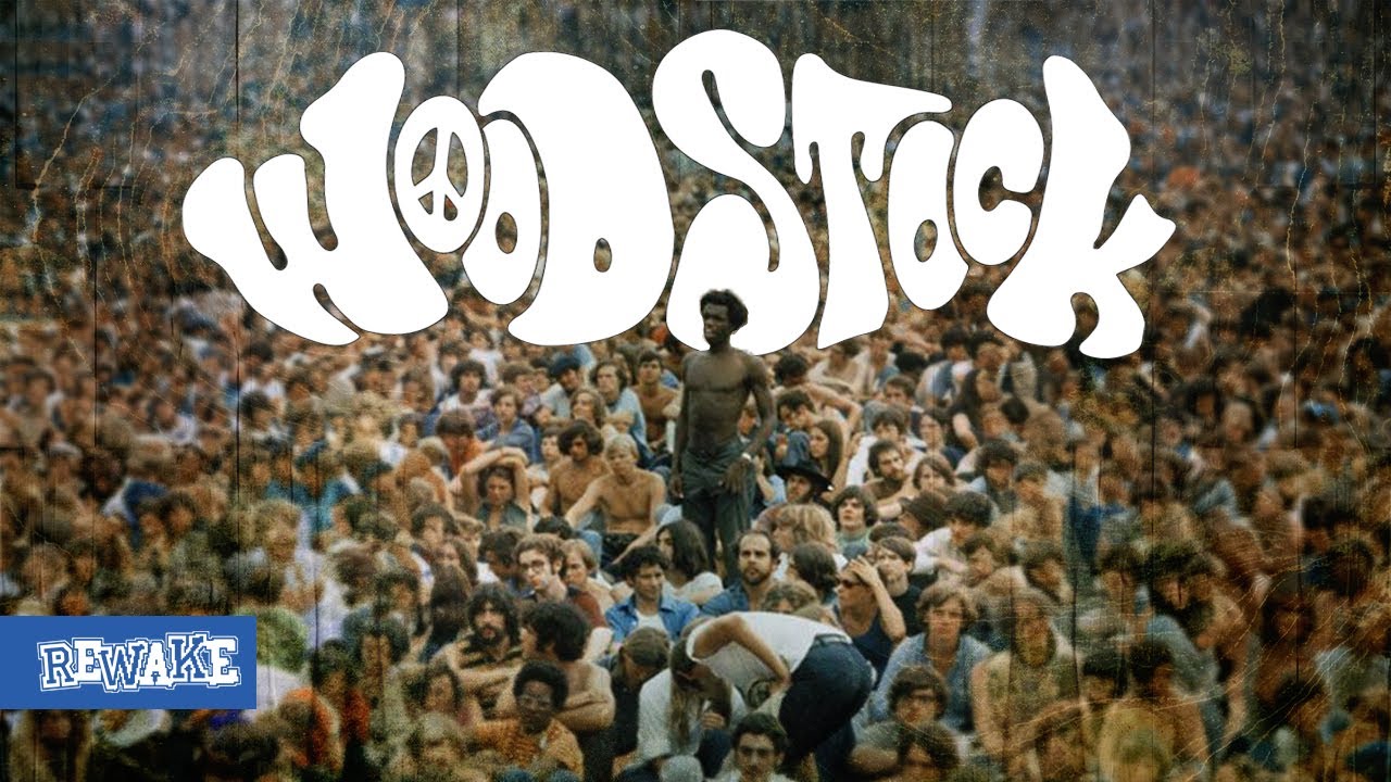 WOODSTOCK &rsquo;69: cercare la pace fra mucche, fango e maiali (mini documentario)