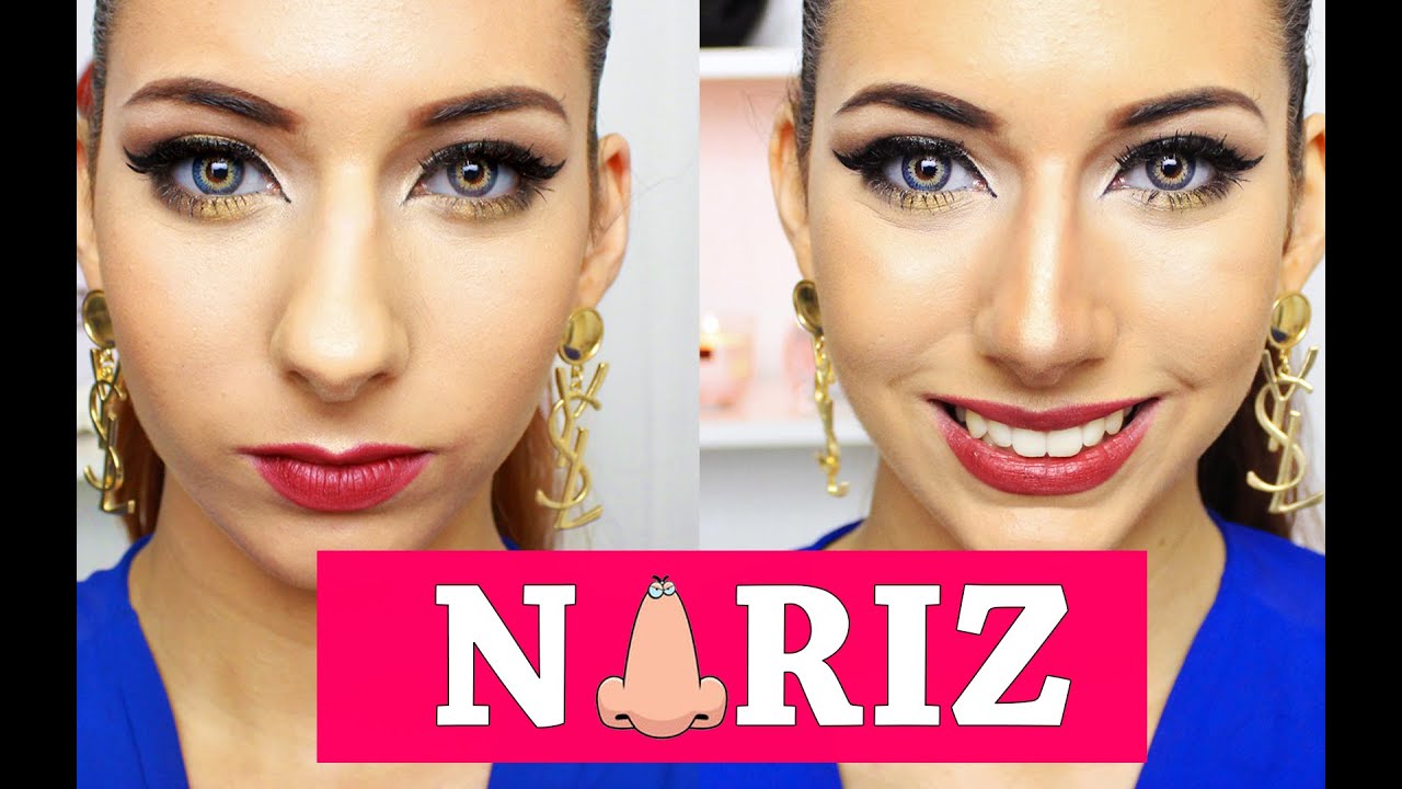 Como faço o meu nariz mais pequeno - Fácil