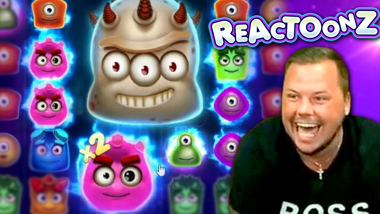 &euro;20 RECORD WIN on Reactoonz Slot Bonus!