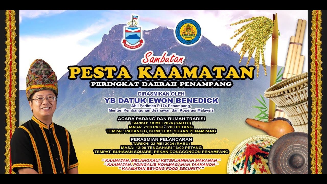 SAMBUTAN PESTA KAAMATAN PERINGKAT DAERAH  PENAMPANG 2024