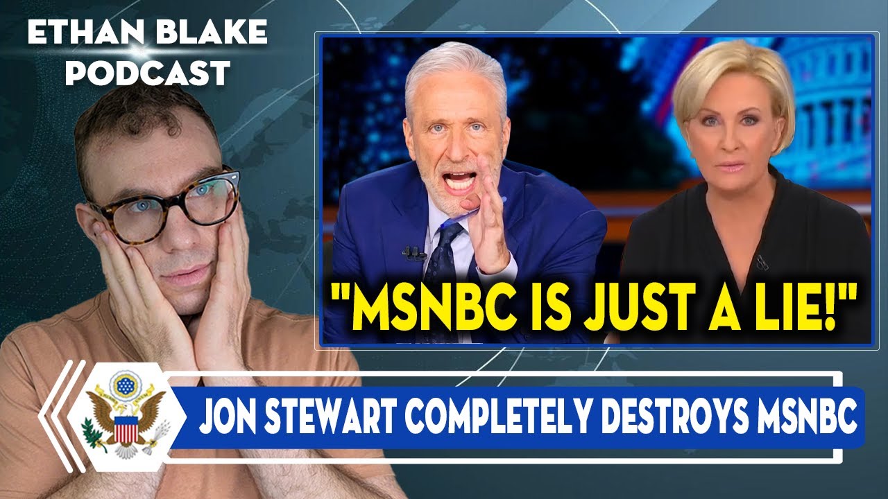 Jon Stewart Completely DESTROYS MSNBC While Defending Trump On Live TV - Hypocrisy EXPOSED!