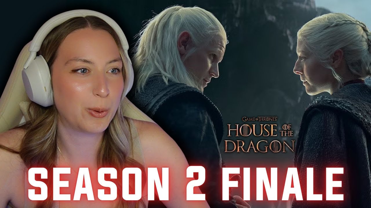 РЕАКЦИЯ на финал второго сезона «Дома дракона» | Эпизод 8 — «Королева, которой никогда не было»