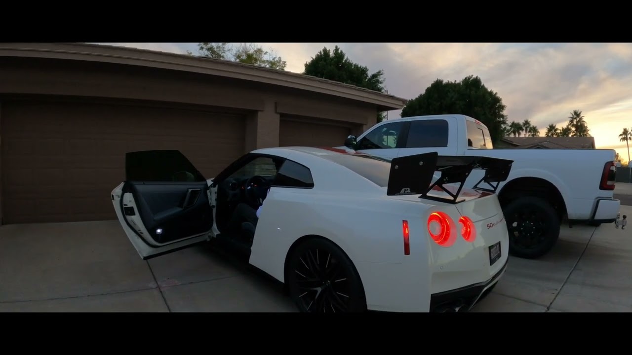 #Nissan #gtr #r35 FULL BOLT ONS #loud #exhaust #raw #audio #4k