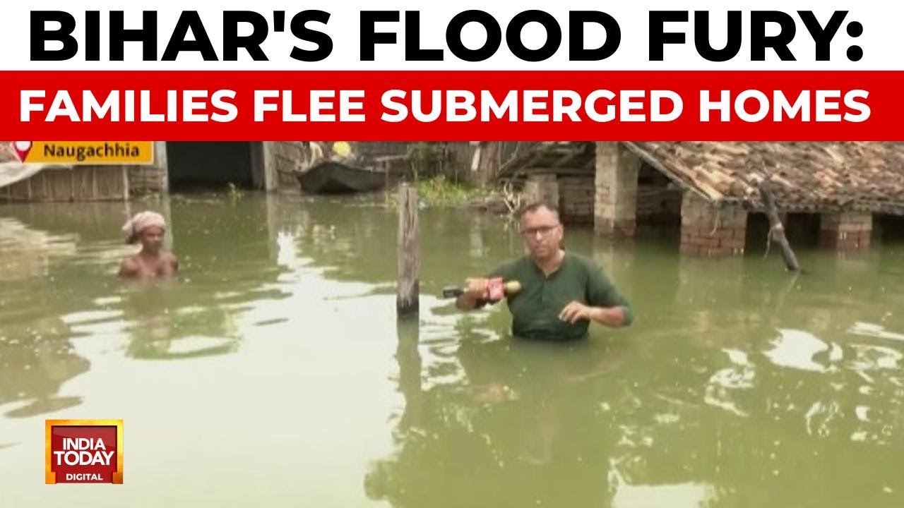 Bihar Floods: Chest-Deep Water In Bhagalpur; 15 Lakh People Affected | India Today