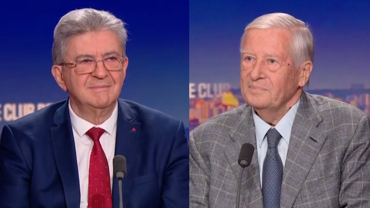 Jean-Luc Mélenchon face à Alain Duhamel sur BFMTV