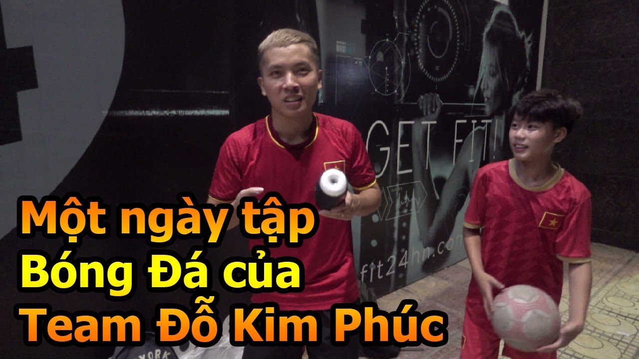 Một ngày tập luyên bóng đá của Đỗ Kim Phúc , Duy Trung và cả Team cầu thủ nhí sẽ ntn