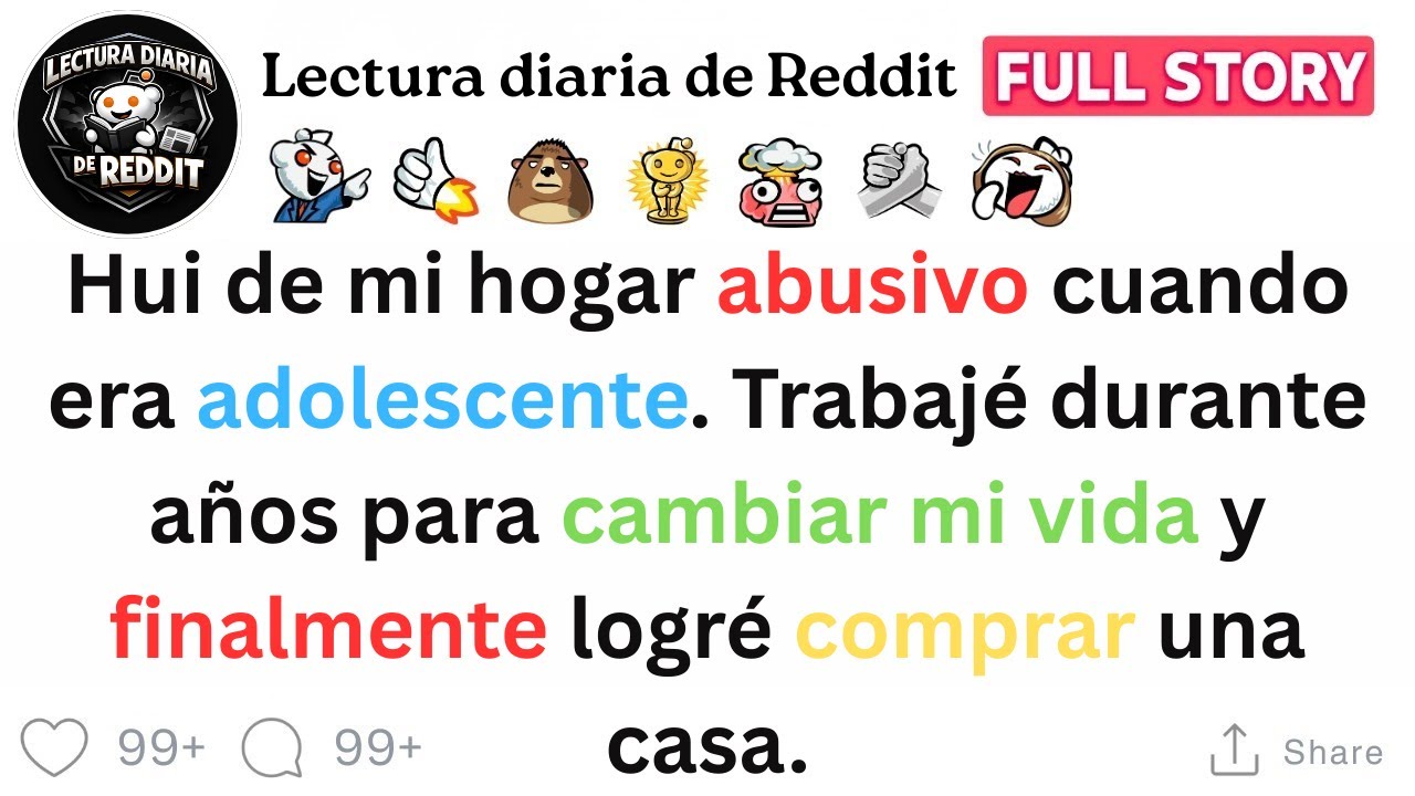 Hui de mi hogar abusivo cuando era adolescente. Trabajé durante años para cambiar mi vida y ...