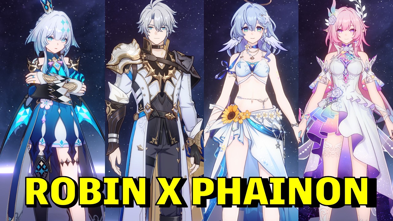 [V3] E0S1 Robin Summeretto x E2S1 Phainon Complete Showcase | HSR 4.5