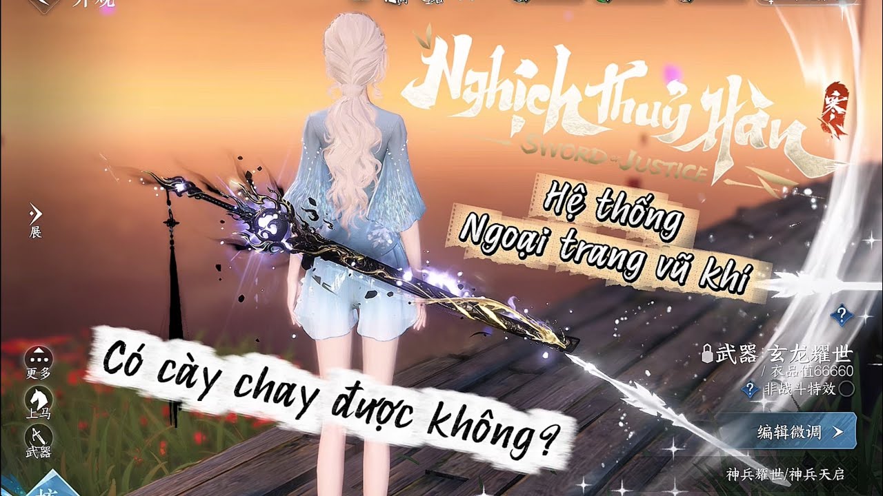 Review chi tiết hệ thống ngoại trang vũ khí Nghịch Thuỷ Hàn. Cày chay có sở hữu được không?