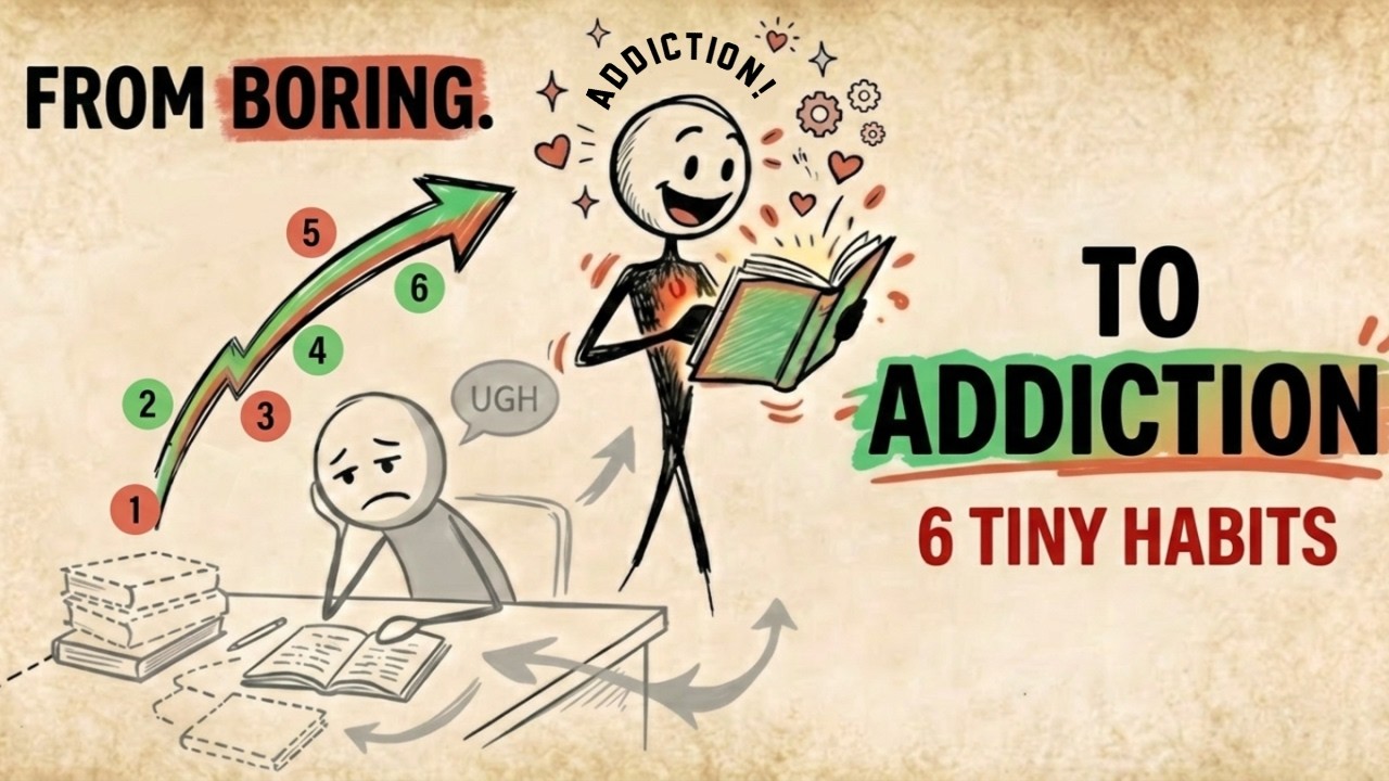6 Tiny Habits That Turn Boring Study Into Addiction