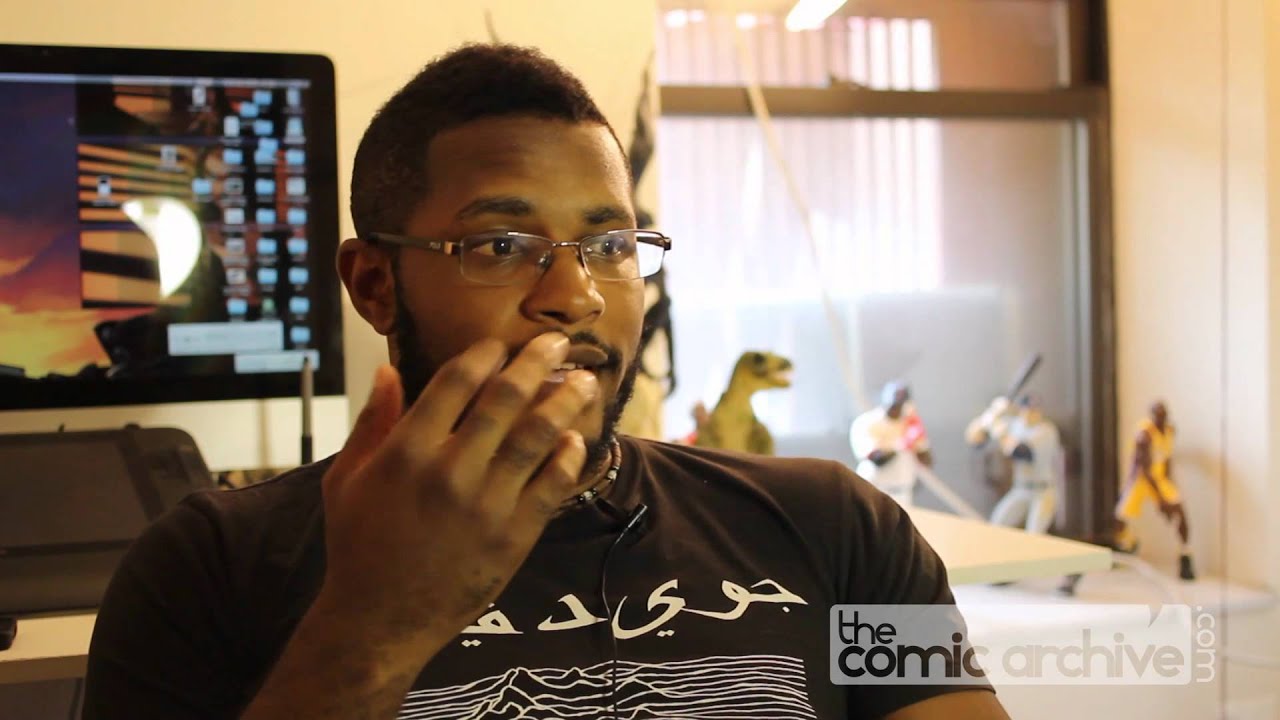 Artist Khary Randolph's First Comic Book Work