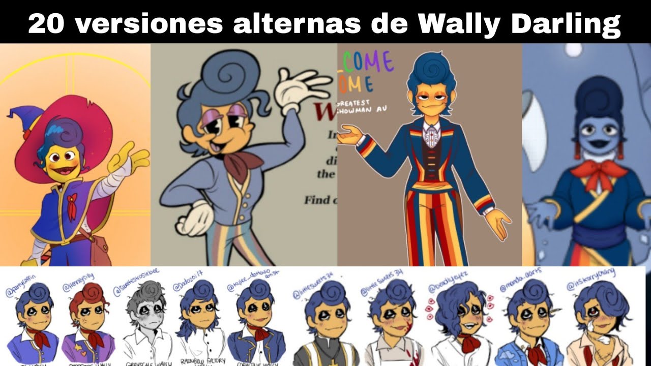 20 versiones de Wally darling que encontré en Tumblr [ el wallyverso ]