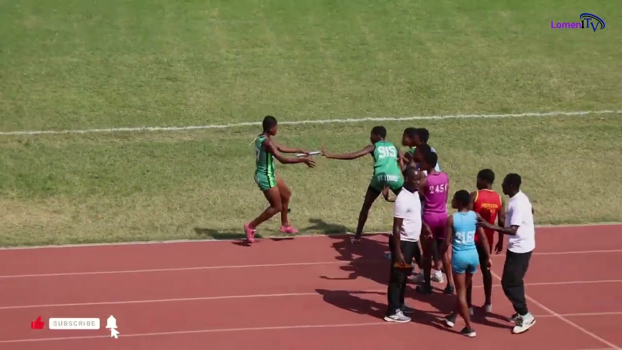 Girls 1000m medley heat 1. 2:31.71sec. Zone 3. Ashanti region interco 2026.