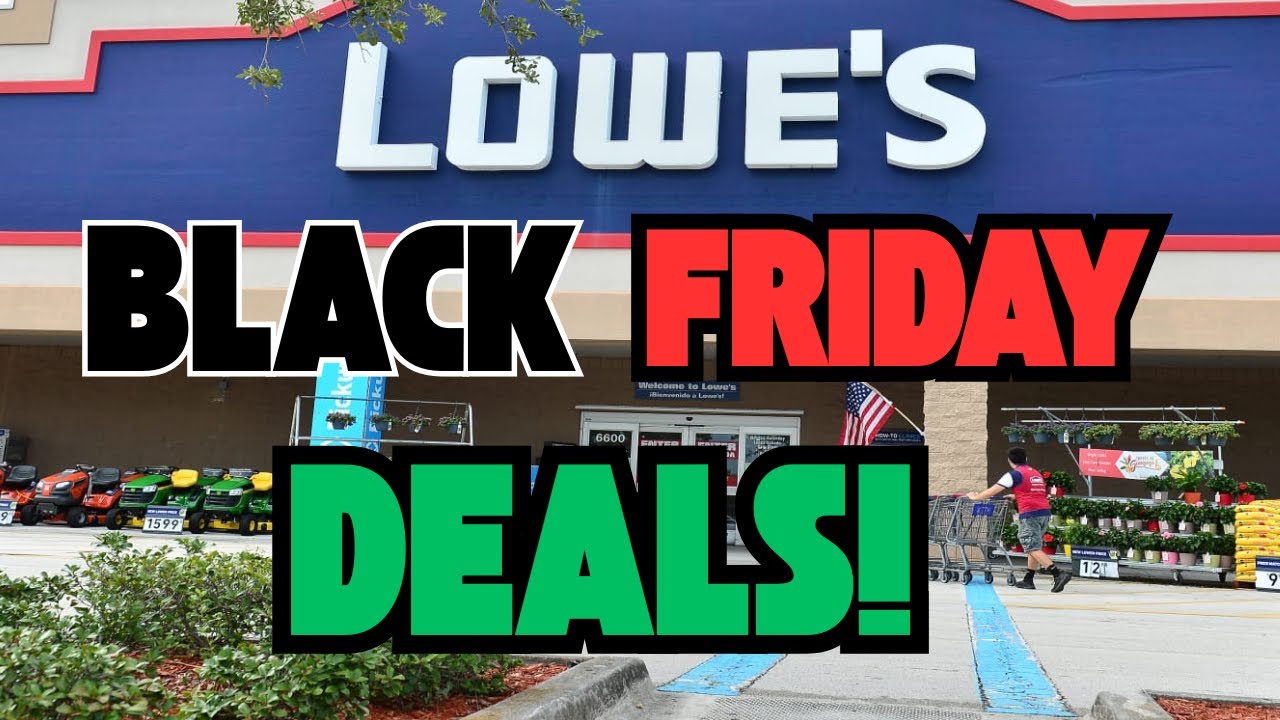 Где скидки на Чёрную пятницу? Спешите в Lowes! #Lowespartner